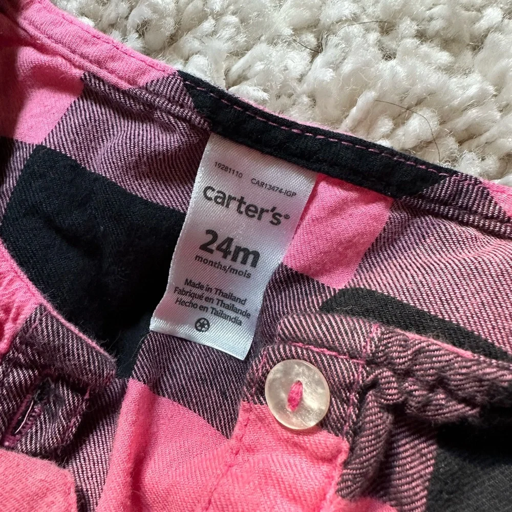 Girls 2T Fall Autumn flannel colorful set of girl toddler tops dresses s… - Picture 7 of 8